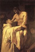RIBALTA, Francisco Christ Embracing St.Bernard France oil painting artist